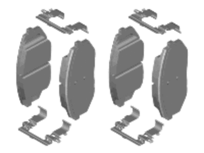 Kia 58101N9A11 PAD KIT-FRONT DISC B