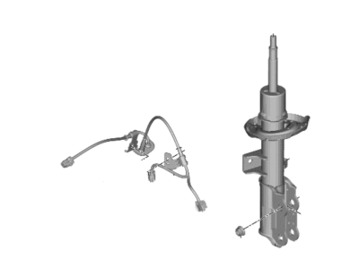 Kia 54650CV400 STRUT ASSY-FR, LH