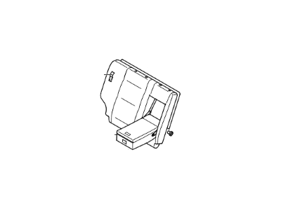 Kia 899003E000CF5 Rear Seat Back Armrest Assembly