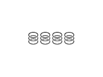 Kia 2304008HB1 RING SET-PISTON