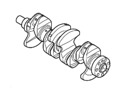 Kia 608W608S00 CRANKSHAFT