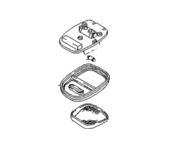 Kia 0K01151310A06 Lamp-Room