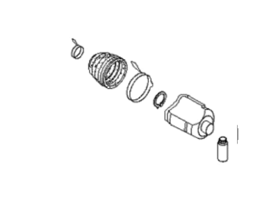 Kia 0K01222620A Joint Set-In, LH