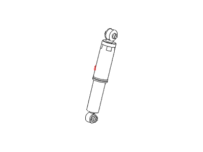 Kia 553001M100 Rear Shock Absorber Assembly