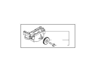 Kia 213102G000 Pump Assembly-Oil