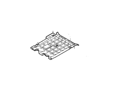 Kia 84137D3500 Under Cover-RRLH