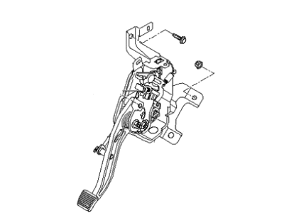 Kia 938304D000 Switch Assembly-Park Brake