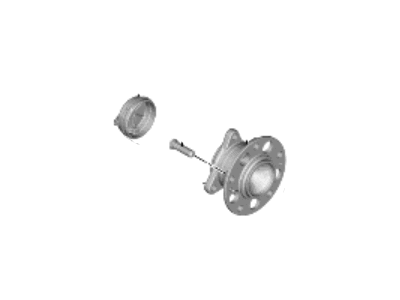Kia 52730AO000 HUB & BEARING ASSY-R