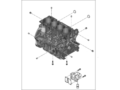Hyundai 31113-2GK04 Block Assembly-Cylinder