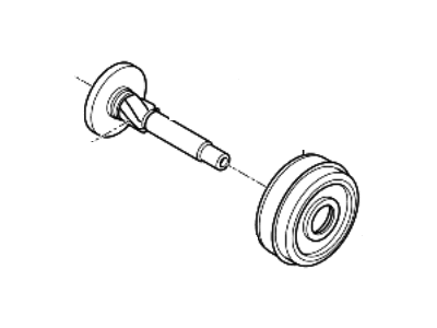 Kia 361432M300 Shaft Assembly-Gear