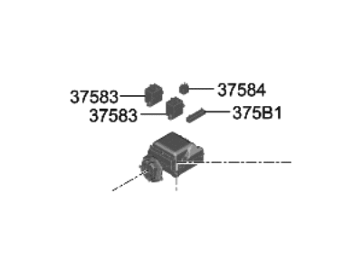 Kia 37514AO000 RELAY ASSY-POWER