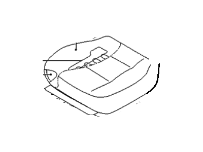 Kia 881503E400 Pad Assembly-Front Seat Cushion