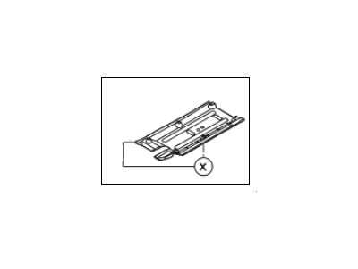 Kia 841353Q000 Under Cover Assembly, LH