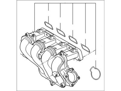 Kia 283102G110 Manifold Assembly-Intake