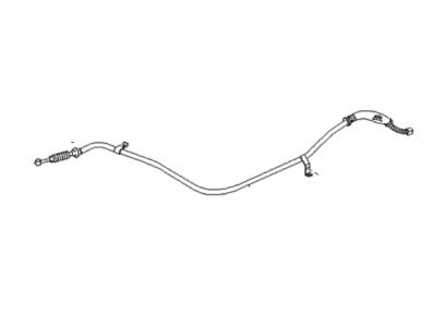 Kia 0K04544420BDS Cable-Parking Rr, LH