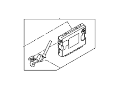 Kia 954001W880 Unit Assembly-Bcm & Receiver
