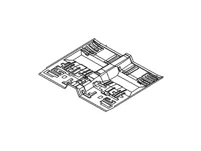 Kia 651113C100 Panel-Center Floor