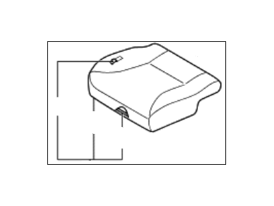 Kia 892004D132CS4 Cushion Assembly-3RD Seat