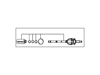 Kia 495912G000 Joint Set-Outer, RH