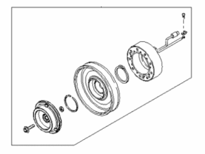 Kia 0K01B61L10 Clutch Magnet