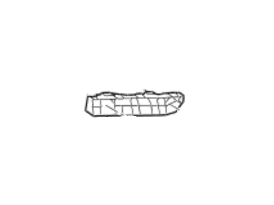 Kia 865164C000 Bracket-Front Bumper Side