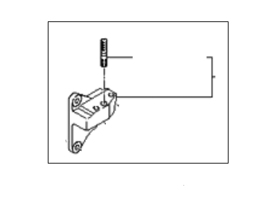 Kia 2167025003 Engine Mounting Support Bracket