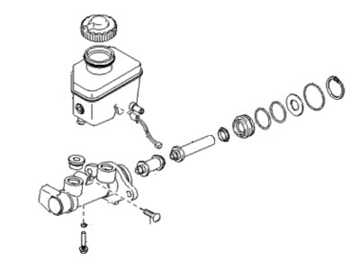 Kia 0K2N143400 Cylinder Assembly-Tandem Mast