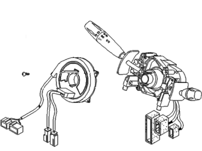 Kia 0K2A366120A Switch-Combination