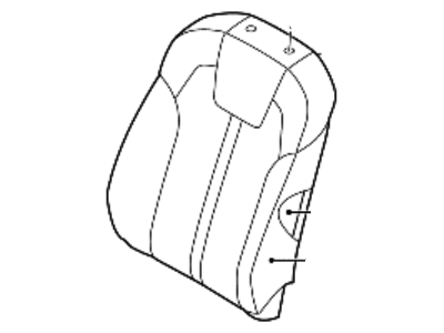 Kia 88480P2030MSY COVERING ASSY-FR BAC