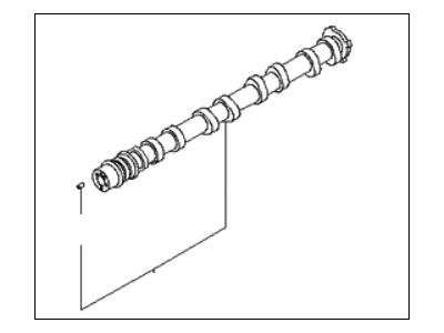 Hyundai 24900-3F300 CAMSHAFT Assembly-Intake, RH