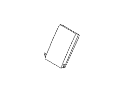 Kia 899001M010AF1 Rear Seat Back Armrest Assembly