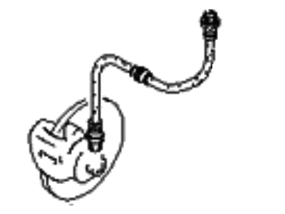 Kia 0K2N243980 Front Flexible Hose, Right