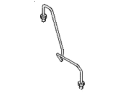 Kia 0K2NA4536X Brake Rear Pipe, Right