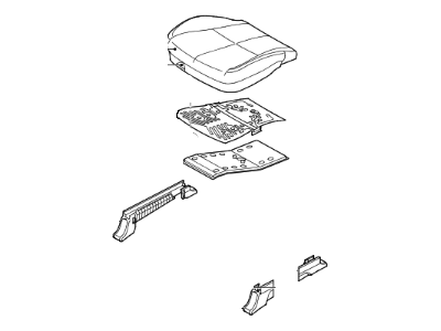 Kia 88100A9201DLE Cushion Assembly-Fr Seat