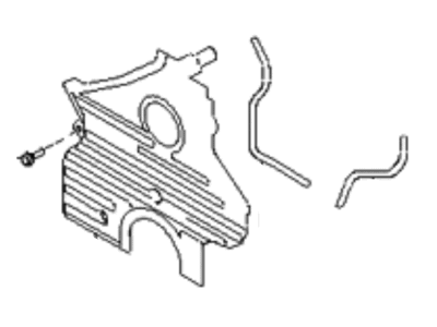 Kia 2135037500 Cover Assembly-Timing Belt