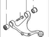 OEM Kia Borrego Upper Arm Complete-Rear Suspension - 552302J001