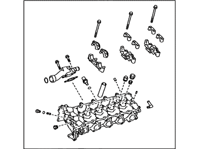 Lexus 11102-39276 Head Sub-Assy, Cylinder