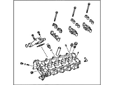 Toyota 11102-29055 Head, Cylinder, LH