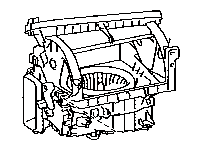 Lexus 87130-48110 Blower Assembly