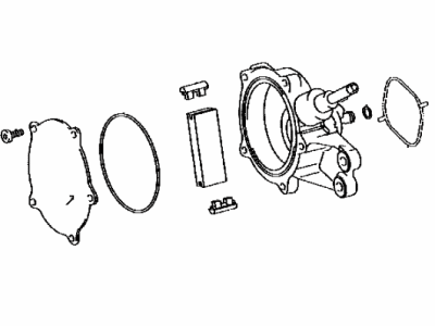 Lexus 29300-36020 Pump Assembly, Vacuum