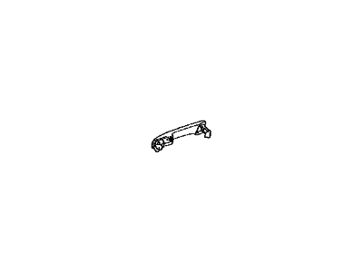 Lexus 69210-48040-A0 Front Door Handle Assembly, Outside Right