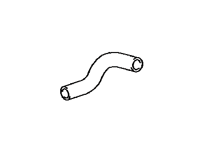 Lexus 16572-36220 Hose, Radiator, NO.2