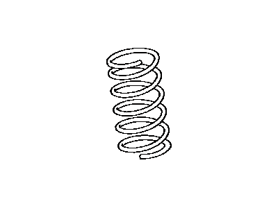 Lexus 48131-30B10 Spring, Coil, Front