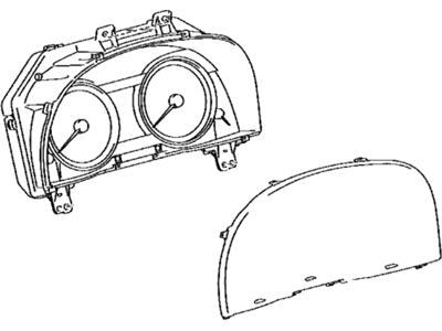 Lexus 83800-3AM01 Meter Assy, Combination