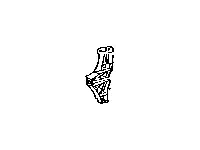 Lexus 52155-30110 Support, Rear Bumper Side