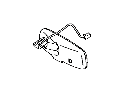 Lexus 87810-0WP60 Mirror Assembly, Inner Rear