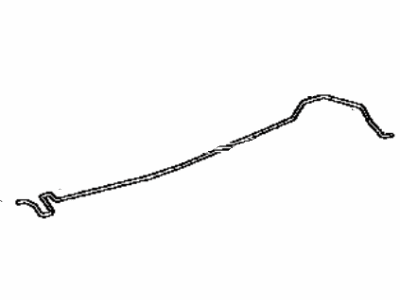 Lexus 64532-30370 Bar, Luggage Door Hinge TORSION