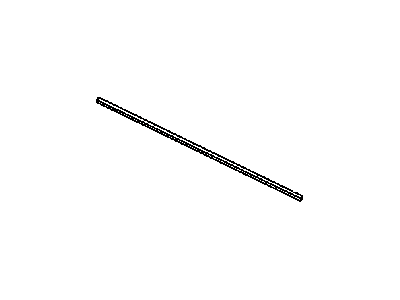 Toyota 85214-52110 Wiper Blade Rubber Insert, Left