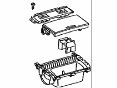 Lexus 55620-30370-B0 Instrument Panel Cup Holder Assembly