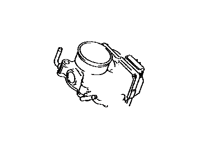 Lexus 22030-28071 Body Assy, Throttle W/Motor